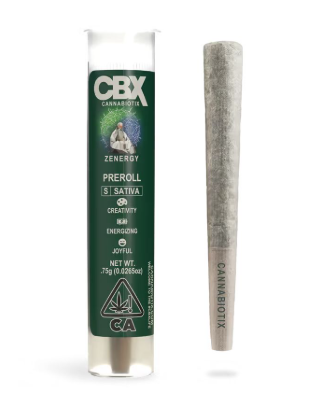 Photograph of product: ZENERGY 0.75G PREROLL