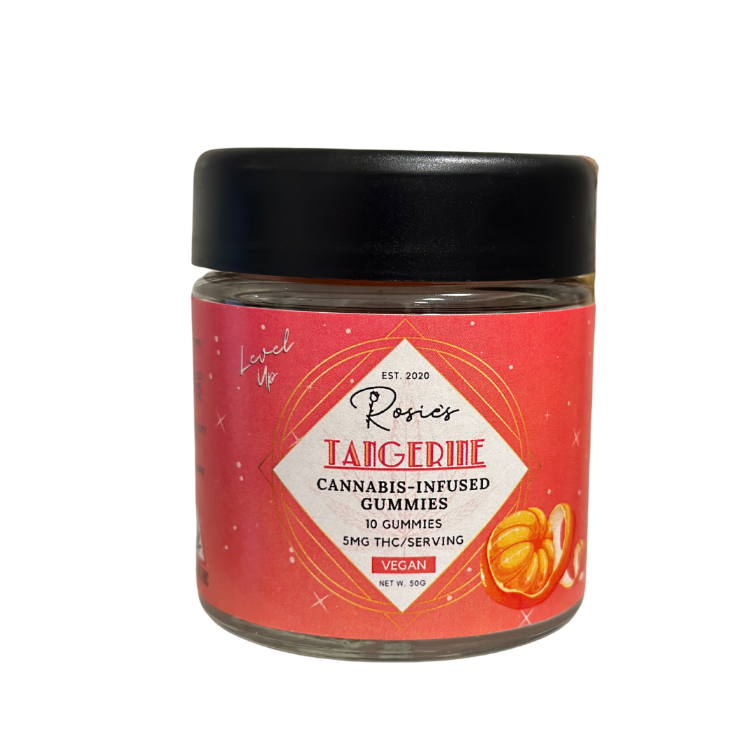 Photograph of Product: Tangerine Queen - 5MG THC | 5MG CBG Gummies