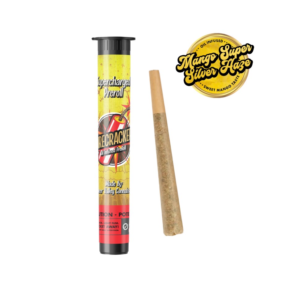 Photograph of product: Firecracker Mango SSH | Infused Pre-Roll