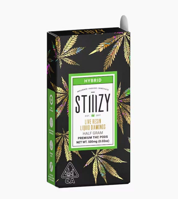 Photograph of product: Liquid Diamond Lemon Cherry Gelato Pod 0.5g - STIIIZY - Liquid Diamond Lemon Cherry Gelato Pod 0.5g