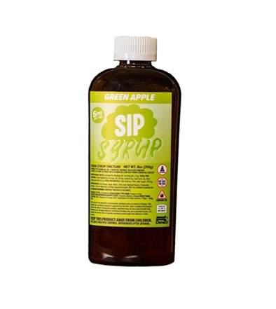 Photograph of product: Soda Syrup Green Apple