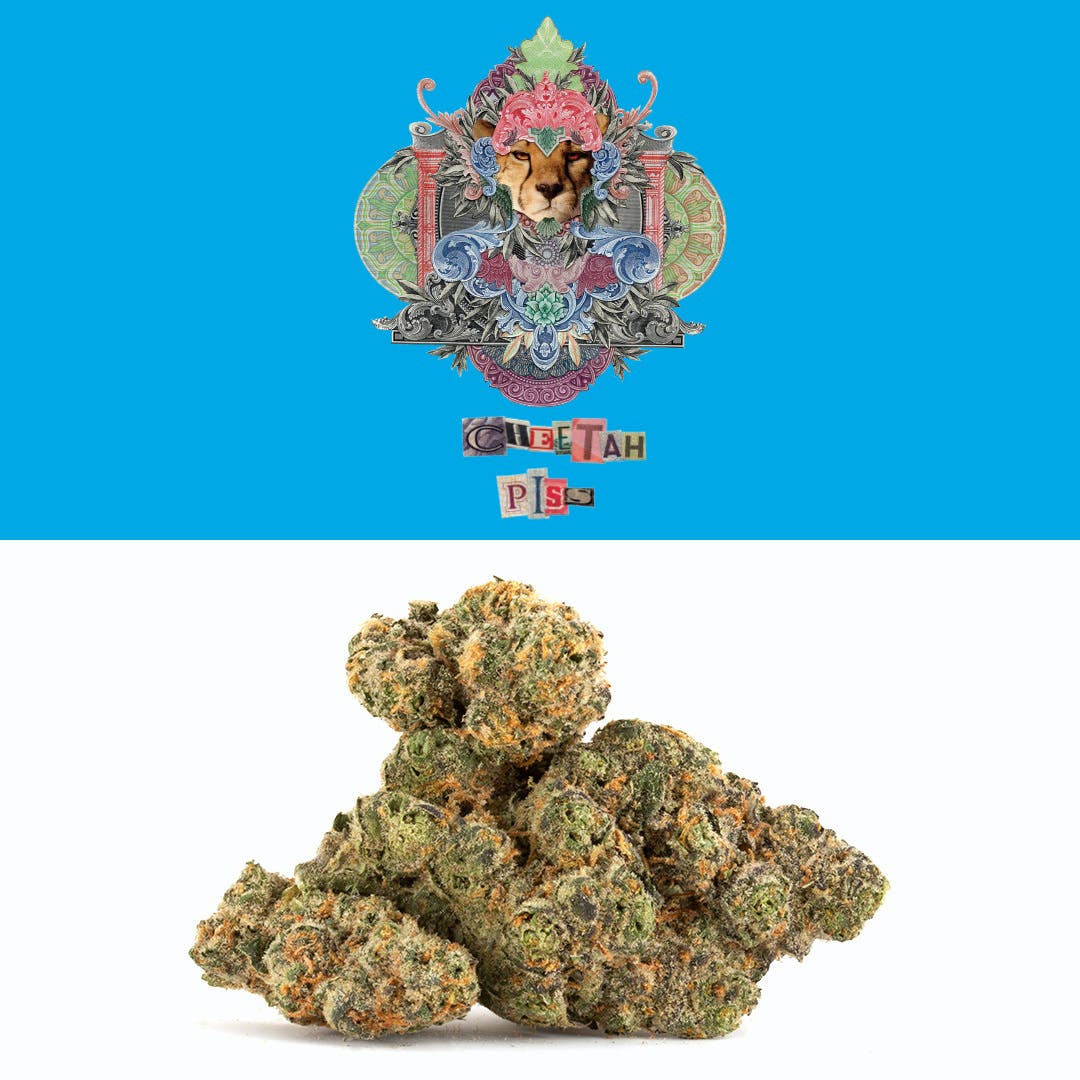 Photograph of product: Cookies - Cheetah Piss Pre-Packaged 3.5g | 6/$100