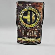 Photograph of product: Edible | Blazed Almonds | 200mg | Higher Innovations