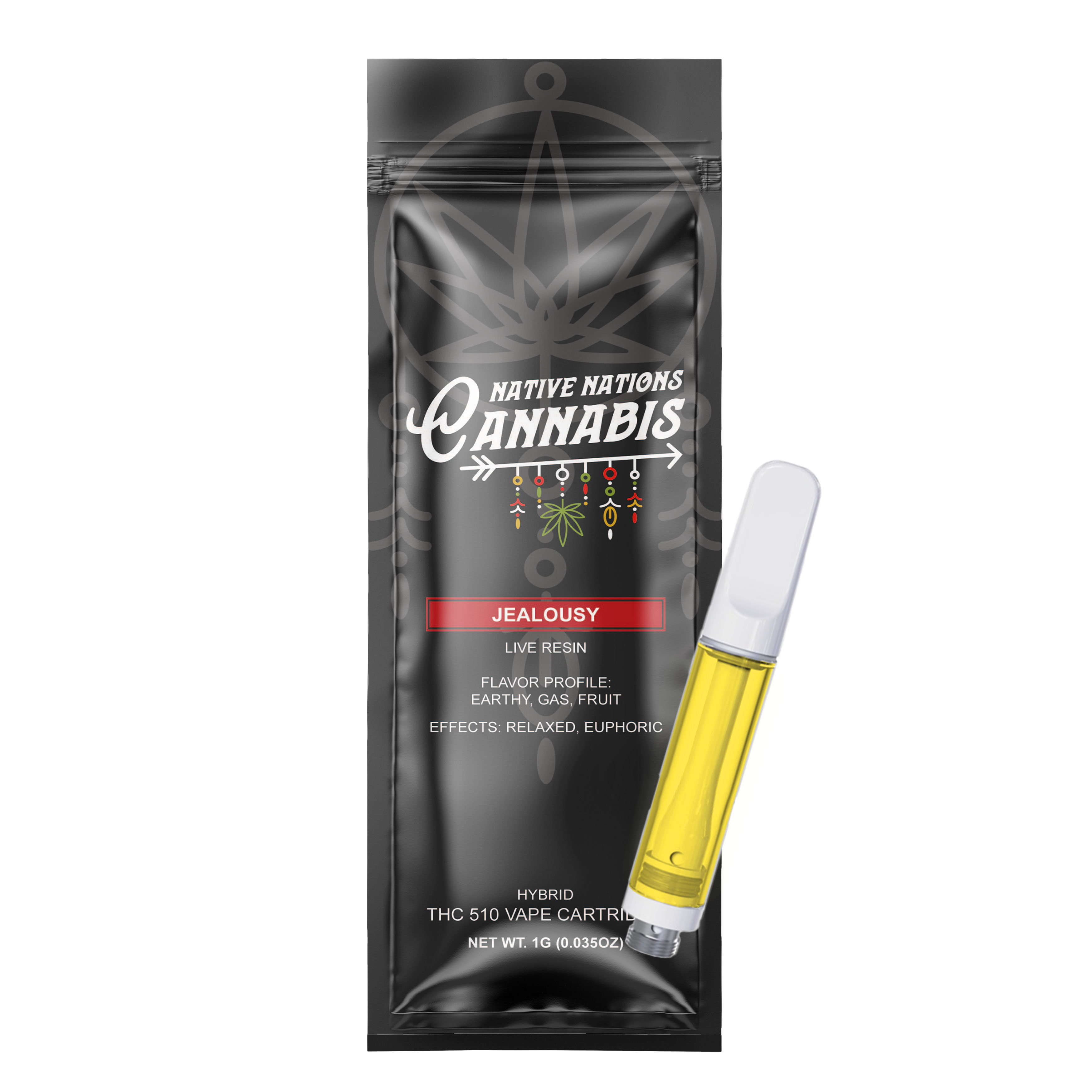 Photograph of product: NNC - Live Resin Cart - Jealousy - 1g
