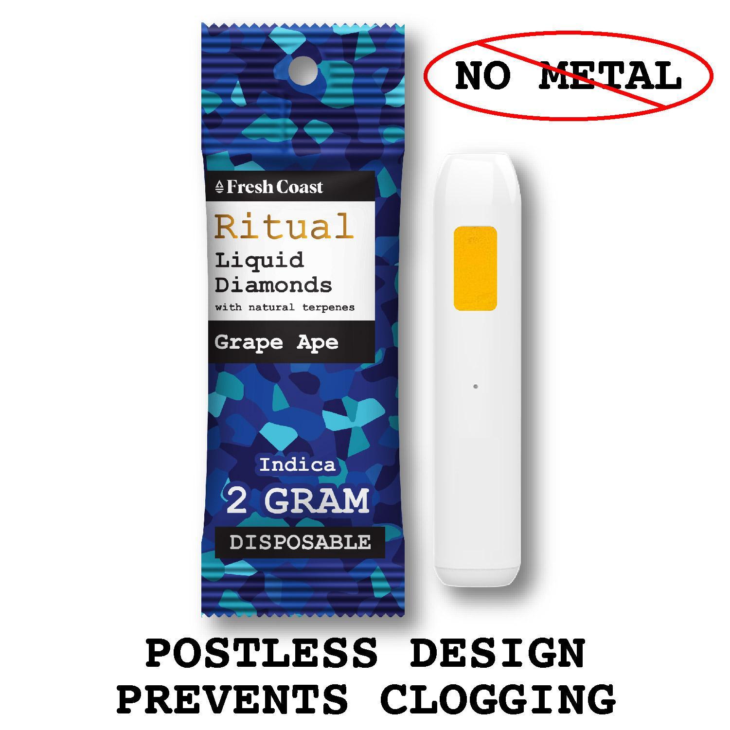 Photograph of product: Grape Ape Disposable | 2g