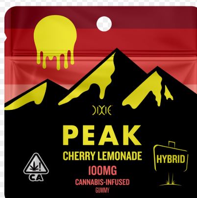Photograph of product: PEAK SINGLES - LEMON CHERRY [H] - 100 MG