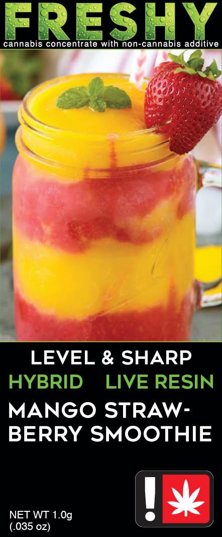 Photograph of product: Freshy - Mango Strawberry Smoothie - 1g LR Cart