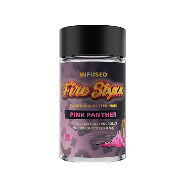 Photograph of product: AU GCC: Pink Panther Fire Styxx Multi-Pack (4 x .5G)