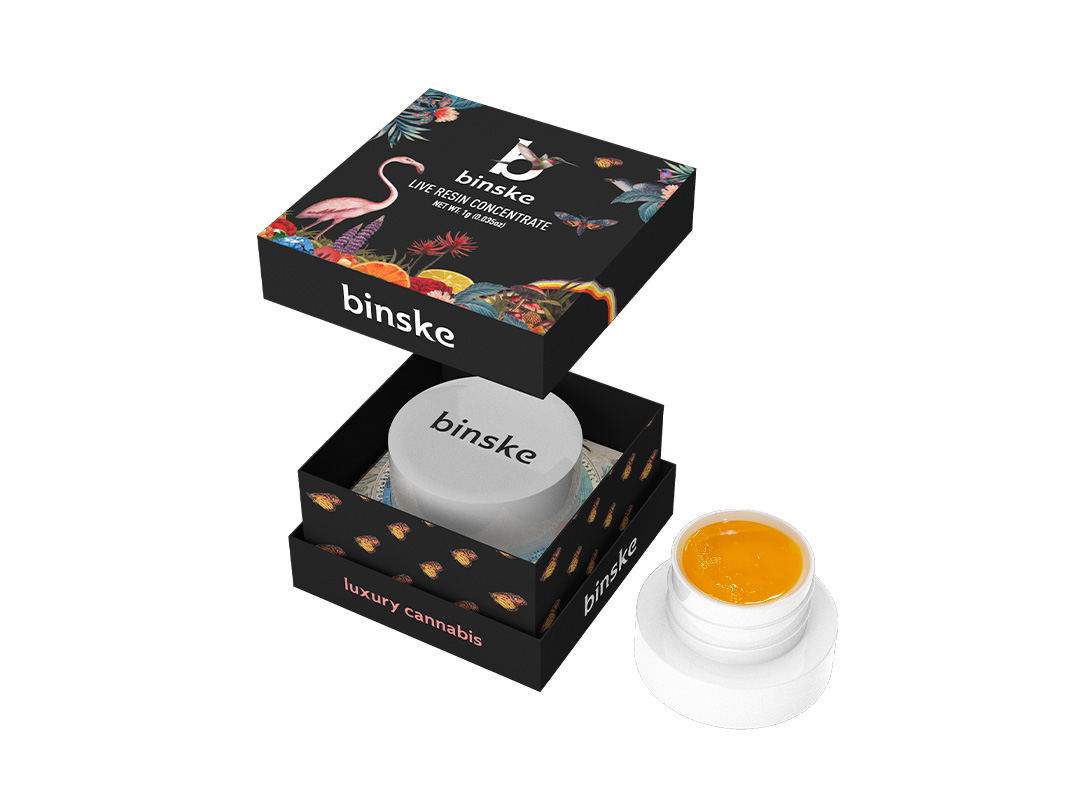 Photograph of product: AWH Binske Live Budder - Honey Cruncher 1g