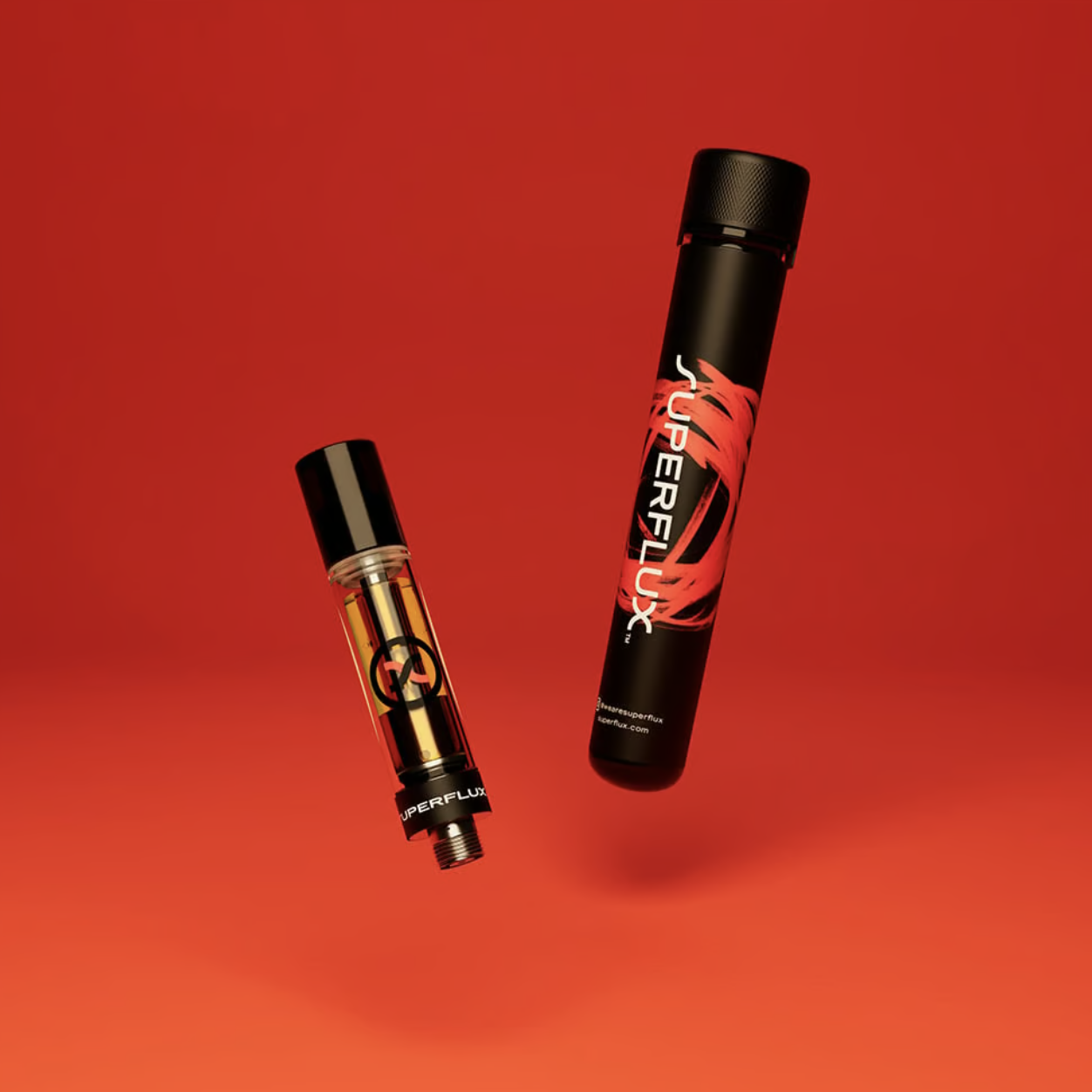 Photograph of product: Superflux | Watermelon Milkshake Live Resin Cartridge | 0.5g