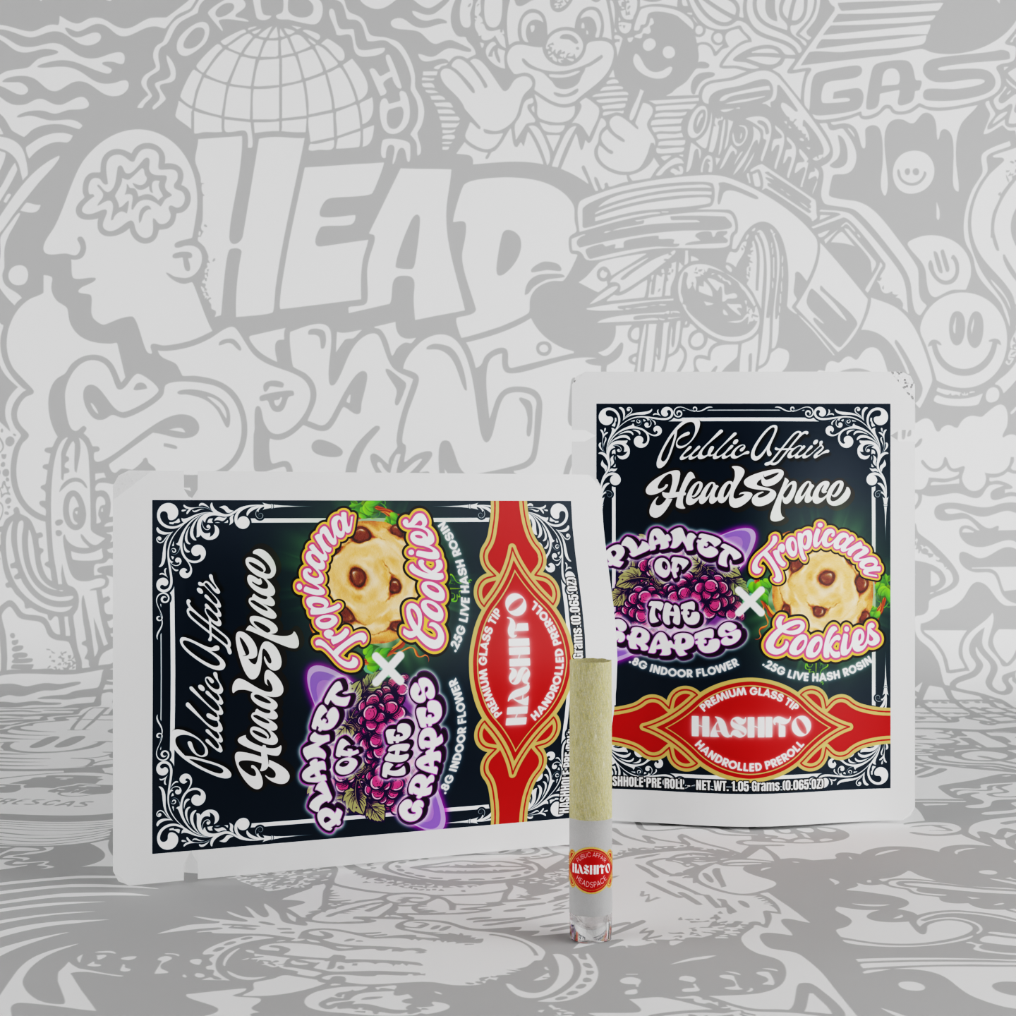 Photograph of product: au chocolatito Planet of the Grapes x Tropicana Cookies 1.05G