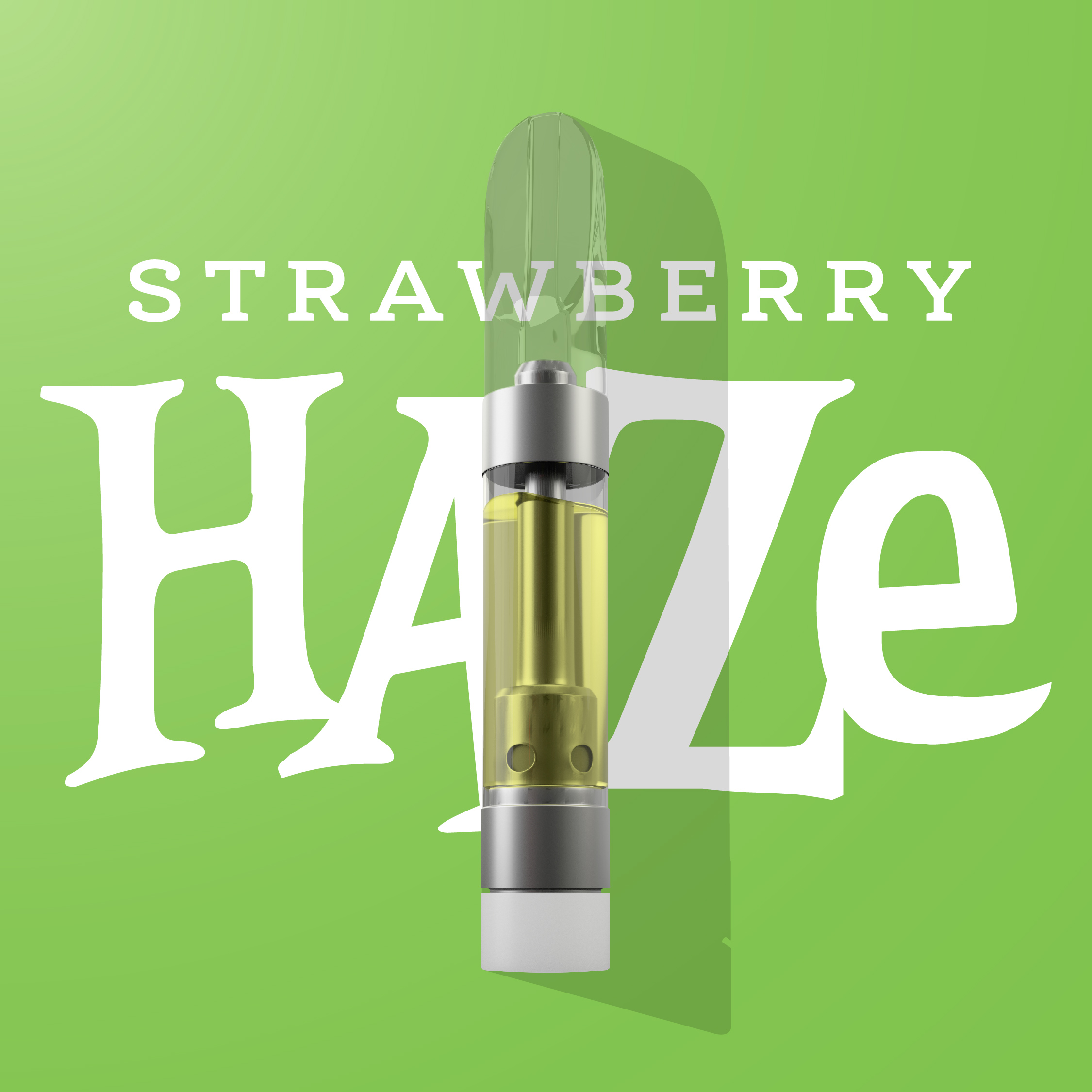 Photograph of product: Cartridge | Crystal Clear | Strawberry Haze [Distillate] | 1g