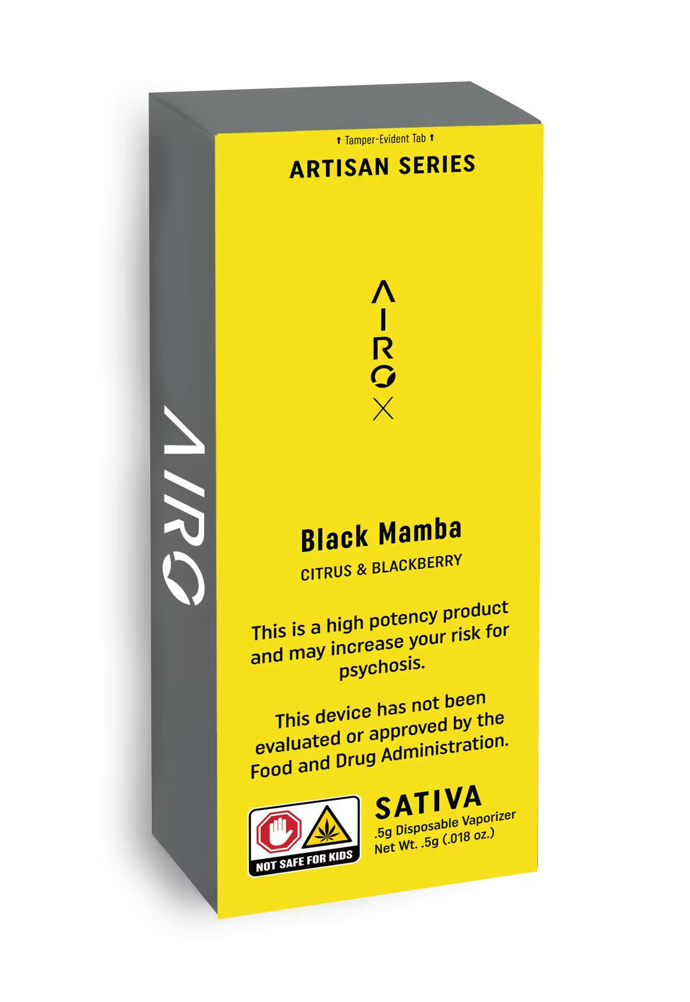 Photograph of product: Black Mamba Pod | 1000mg