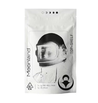 Photograph of product: Blue Dream | Moonland Top Shelf Pre-Roll Pack - 7g - 