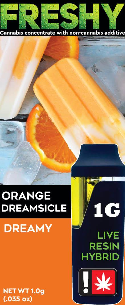 Photograph of product: Freshy 1g Disposable | Orange Dreamsicle