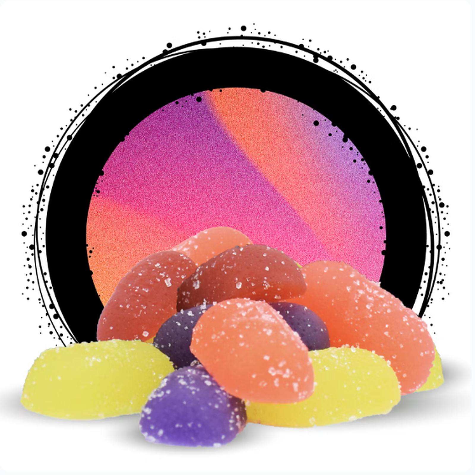 Photograph of product: Ozone | Sweet Oui'd Assorted Gummies 10Pk