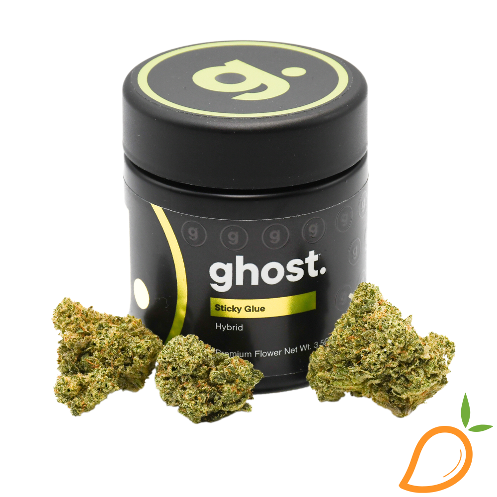 Photograph of product: 3.5g Sticky Glue Prepackaged Flower Ghost