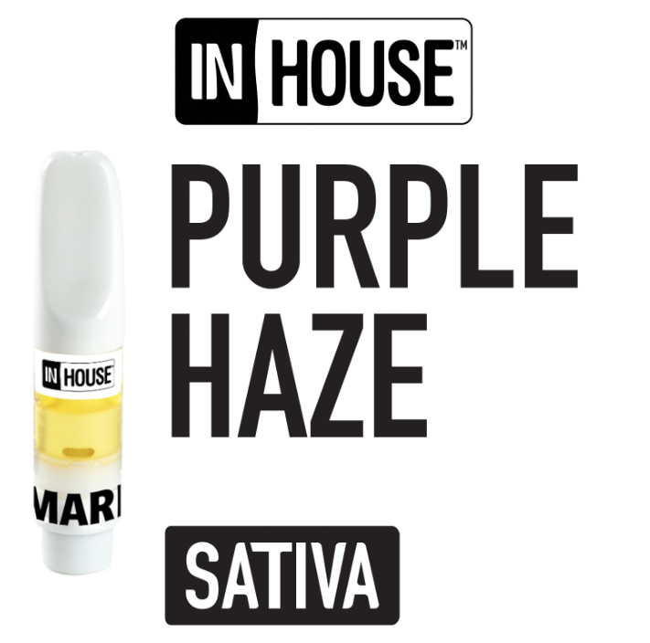 Photograph of product: Purple Haze Blend (S) - InHouse - 1g Disposable Vape Pen