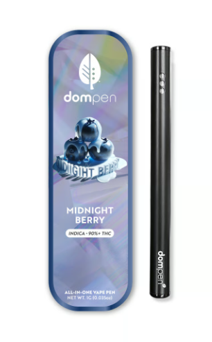 Photograph of product: dompen | Midnight Berry | Disposable | 1g