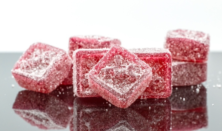 Photograph of product: Razz Lime | Live Rosin Gummies | 20PK | C0070000197