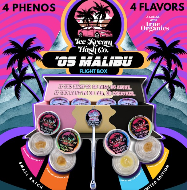 Photograph of product: '05 Malibu #1 Live Rosin by IKHCO x True Organics