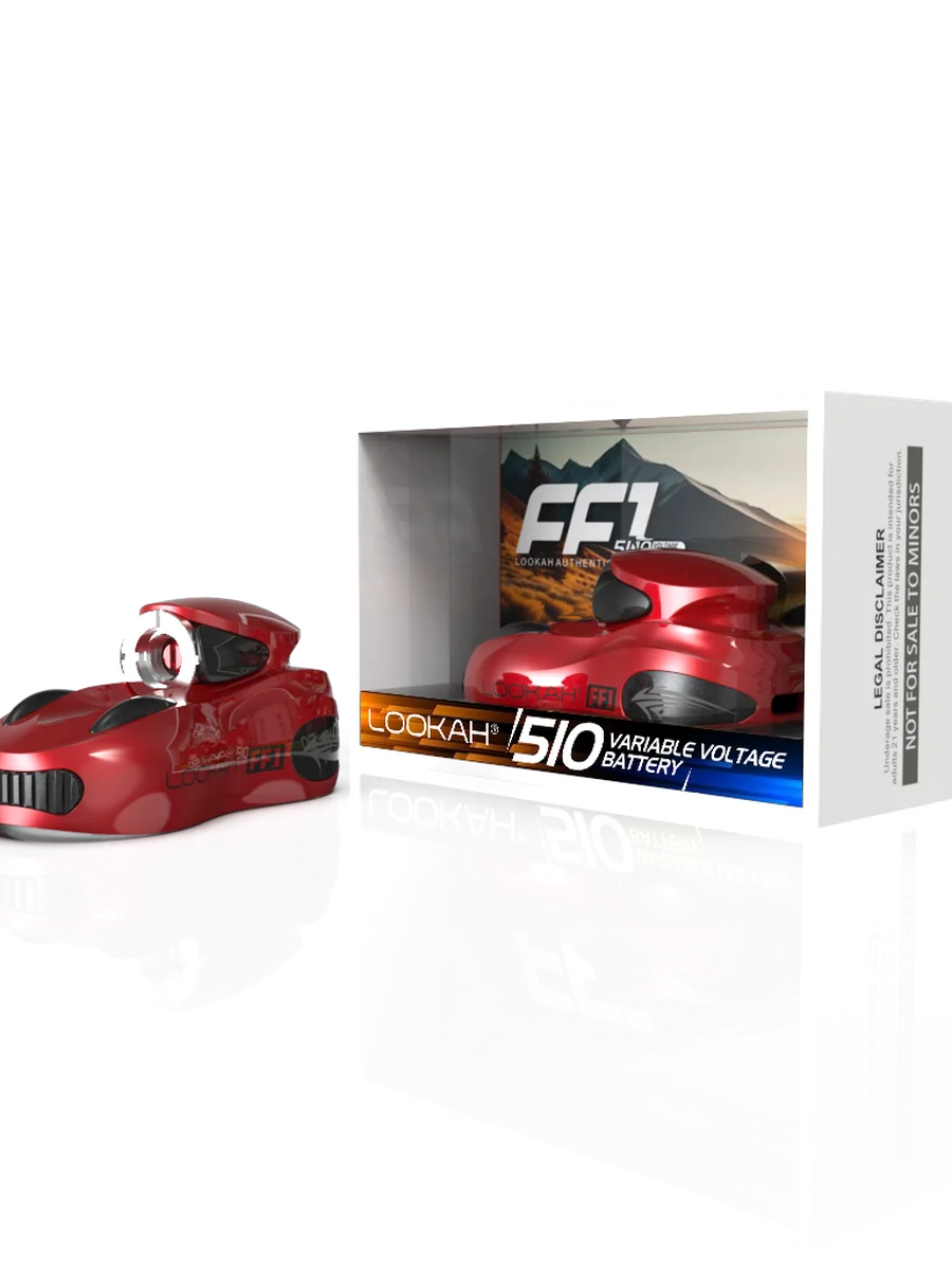 Photograph of product: Battery | Lookah | Car | Red