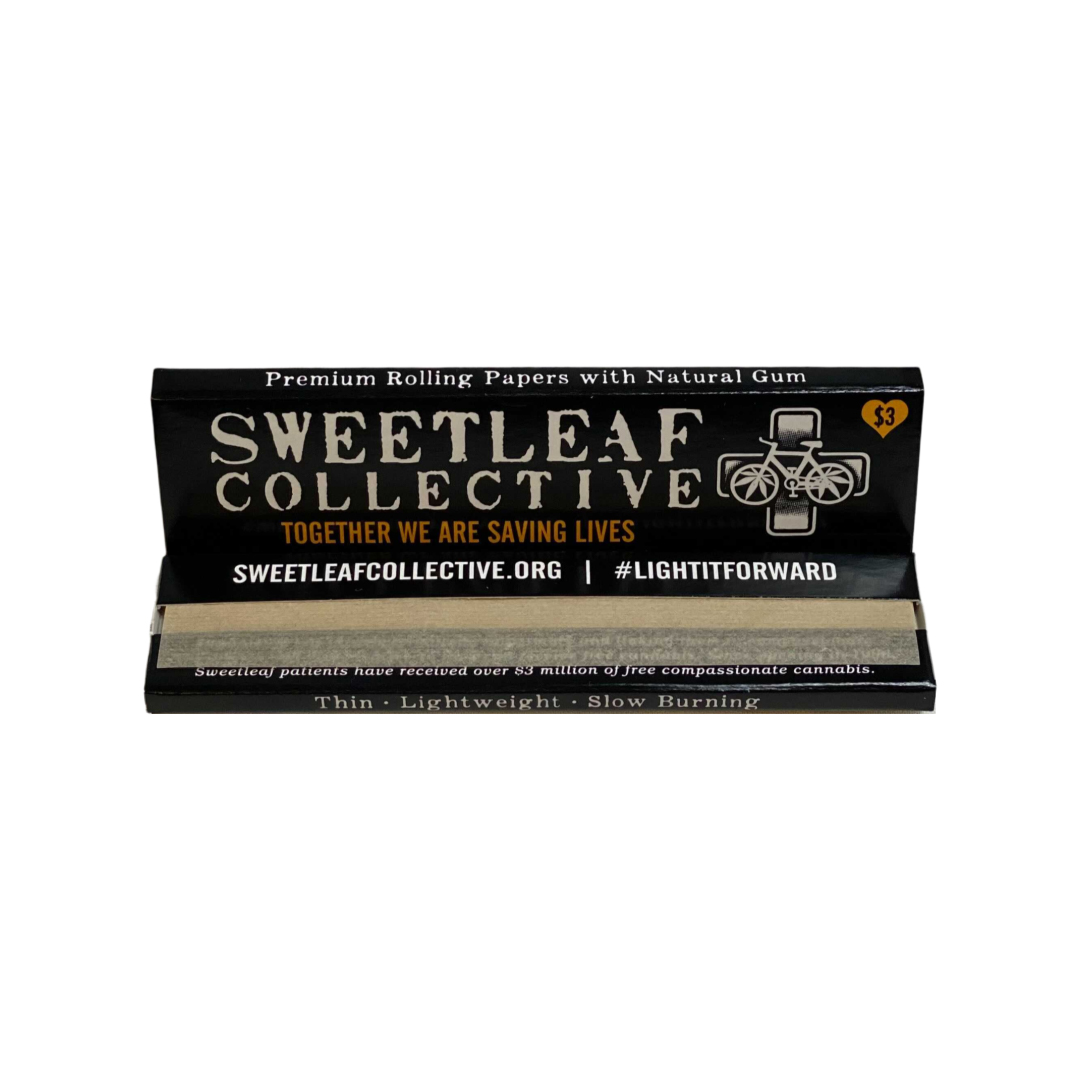 Photograph of product: SWEETLEAF COMPASSION 1 1/4 ROLLING PAPERS