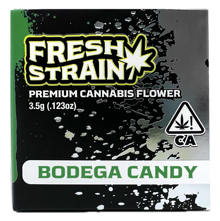 Photograph of product: Fresh Strain - 3.5g Premium Flower - Bodega Candy