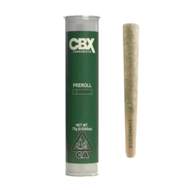 Photograph of product: CBX: Mount Zereal Kush Pre-Roll - .75g - 