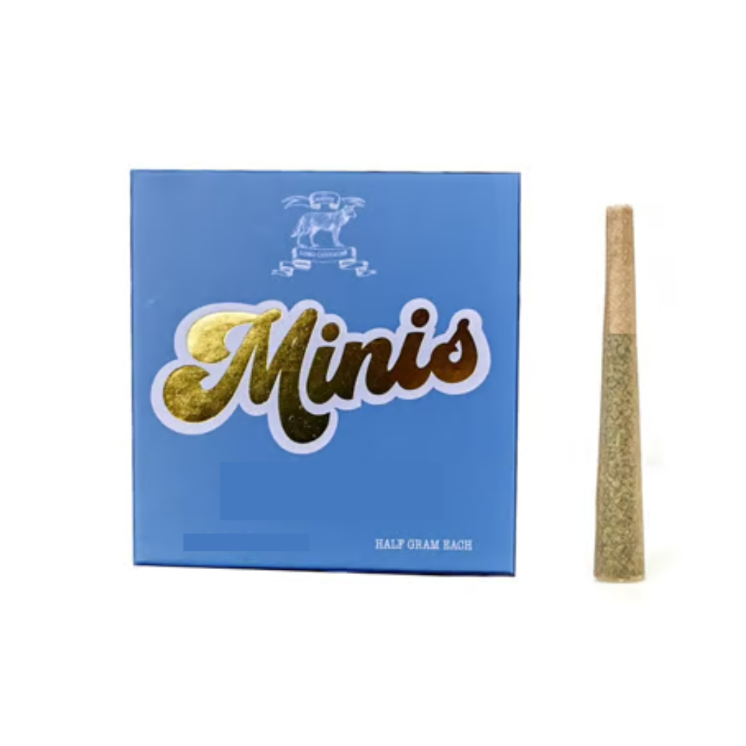 Photograph of product: LOBO - Pre Roll 5 Pack - Marshmallow OG (2.5g)