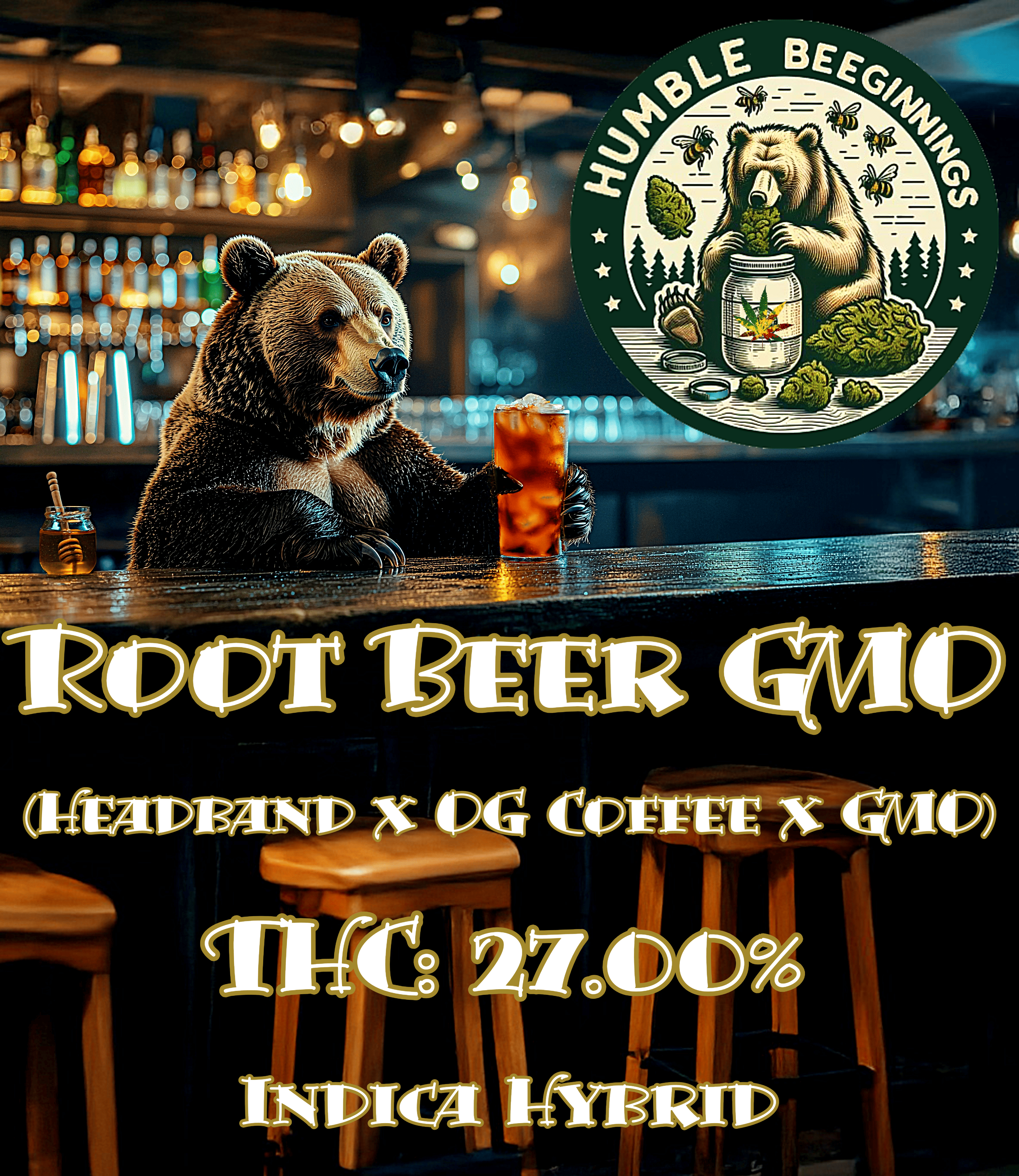 Photograph of product: Root Beer x GMO (Humble Beeginnings) - 28g