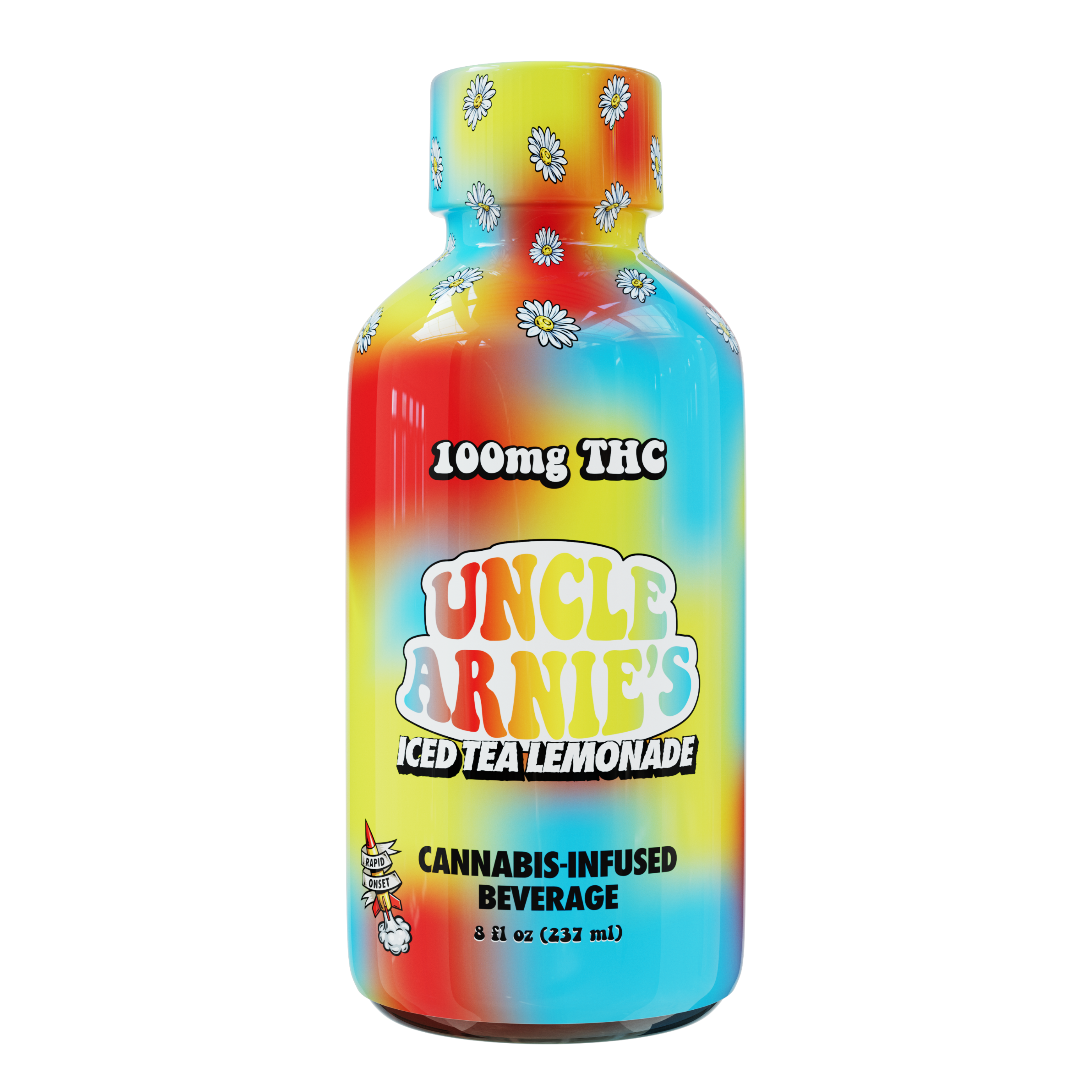 Photograph of product: Uncle Arnie's | Iced Tea Lemonade | 8oz | 100mg