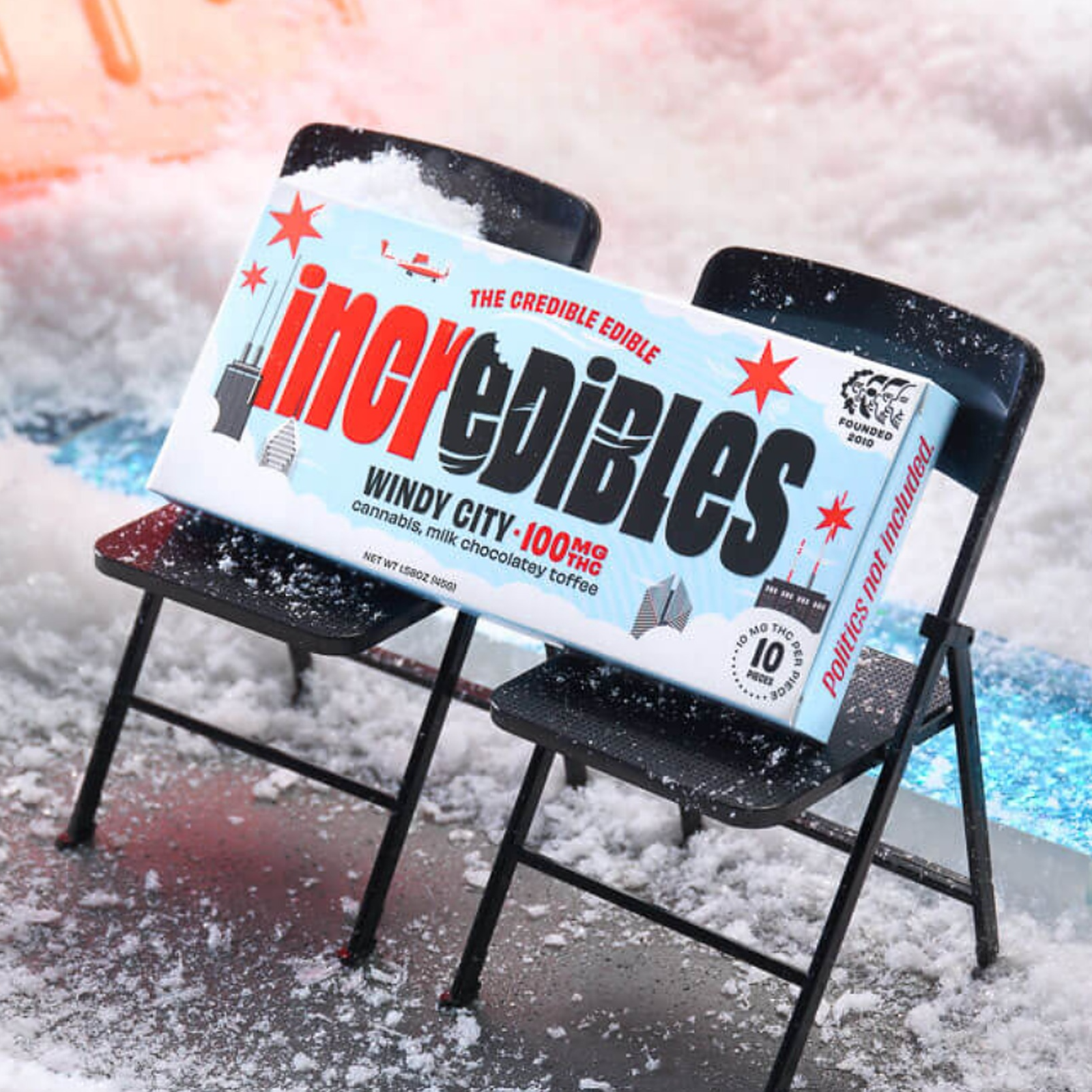 Photograph of product: Incredibles Chocolate | Windy City 10Pk - Hybrid