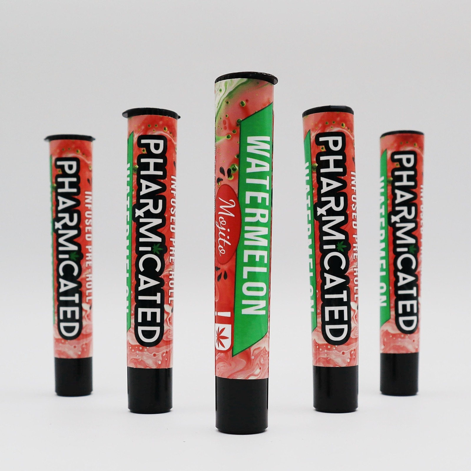 Photograph of product: PhD - Infused Preroll 1.5g - Watermelon Mojito