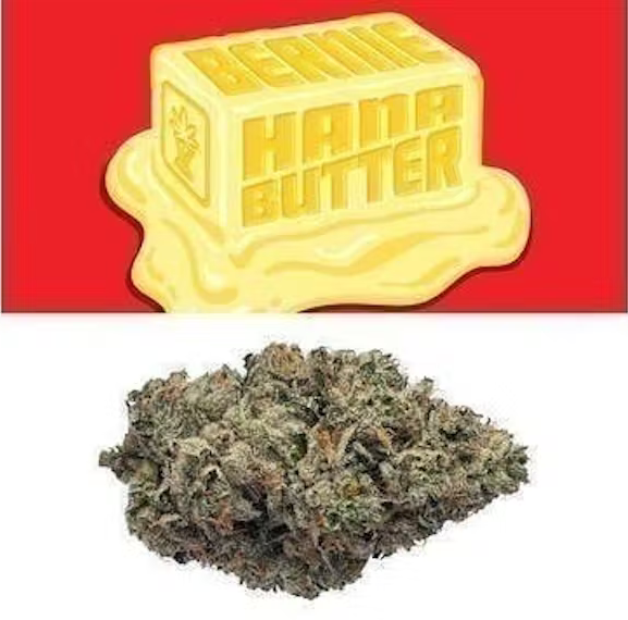 Photograph of product: Cookies - Mylar - (I) - Bernie Hana Butter - 3.5g