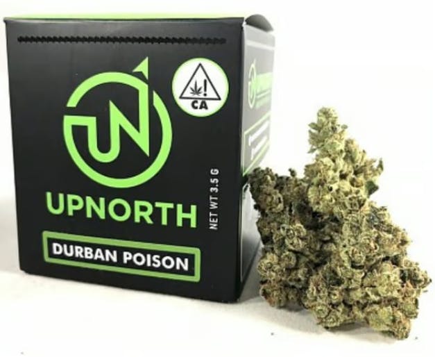 Photograph of product: Durban Poison | 3.5g Flower - 