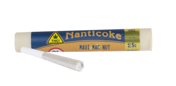Photograph of product: Nanticoke | Maui Mac Nut Pre-roll