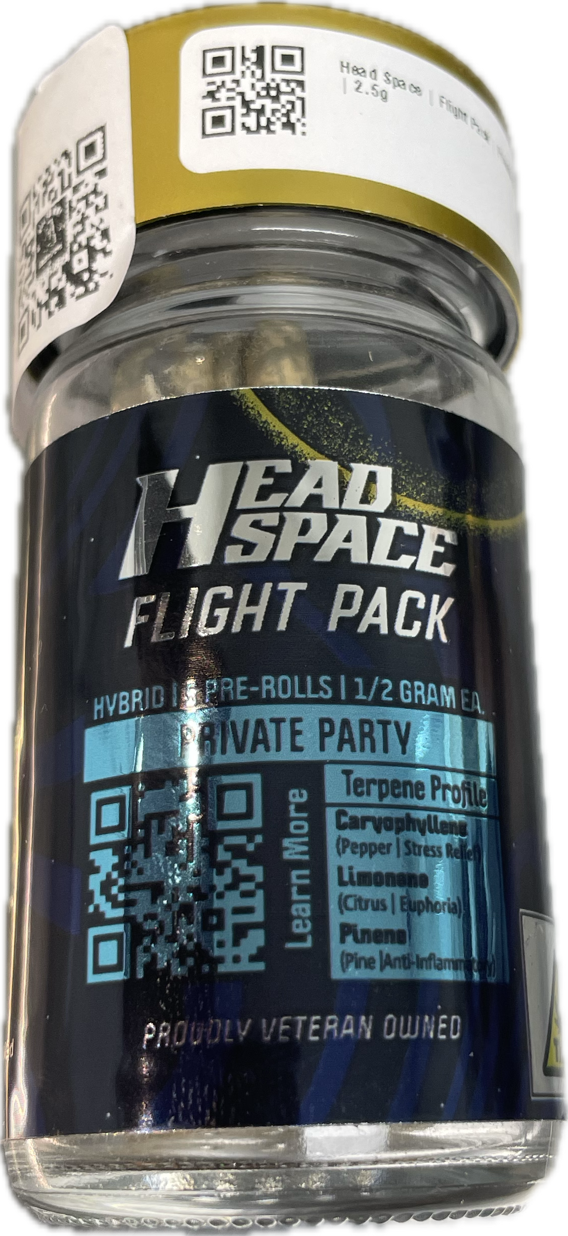 Photograph of product: Head Space | Flight Pack | Private Party | PR | 2.5g