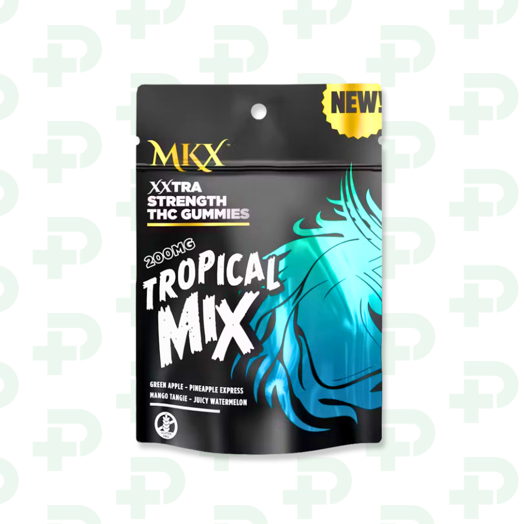 Photograph of product: MKX 200mg Gummies - Tropical Mix