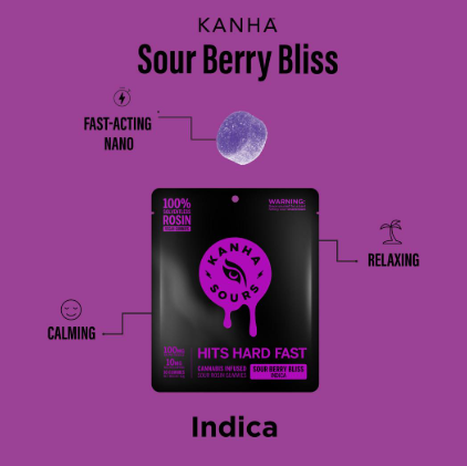 Photograph of product: Sour Watermelon Gummies (10 mg/100mg)