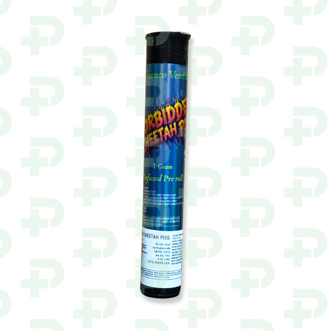 Photograph of Product: GreenCo Infused Preroll - Forbidden Cheetah Piss