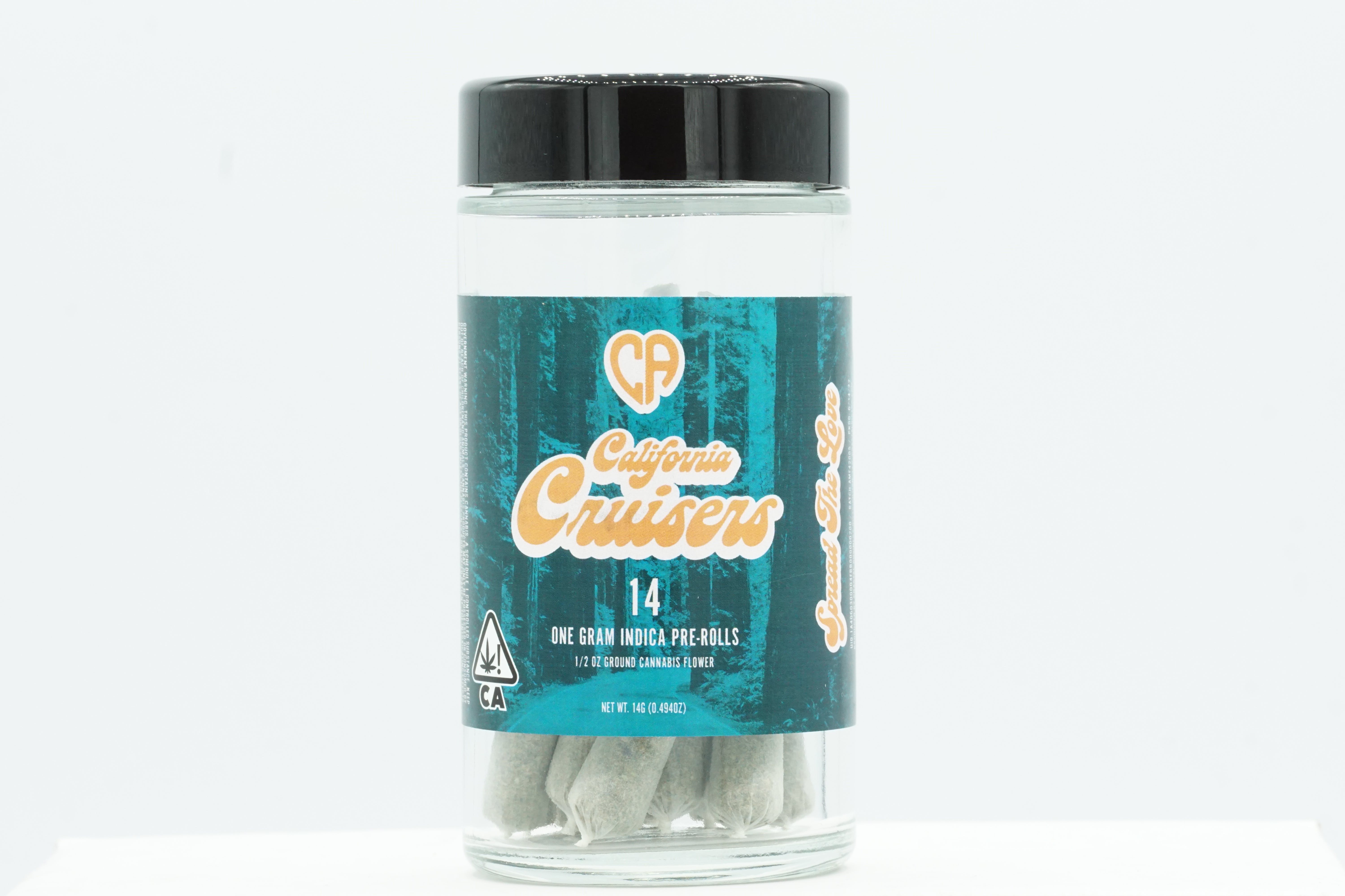 Photograph of product: CRUISERS | LEMON CHERRY GELATO 14PK PREROLLS  | 14G