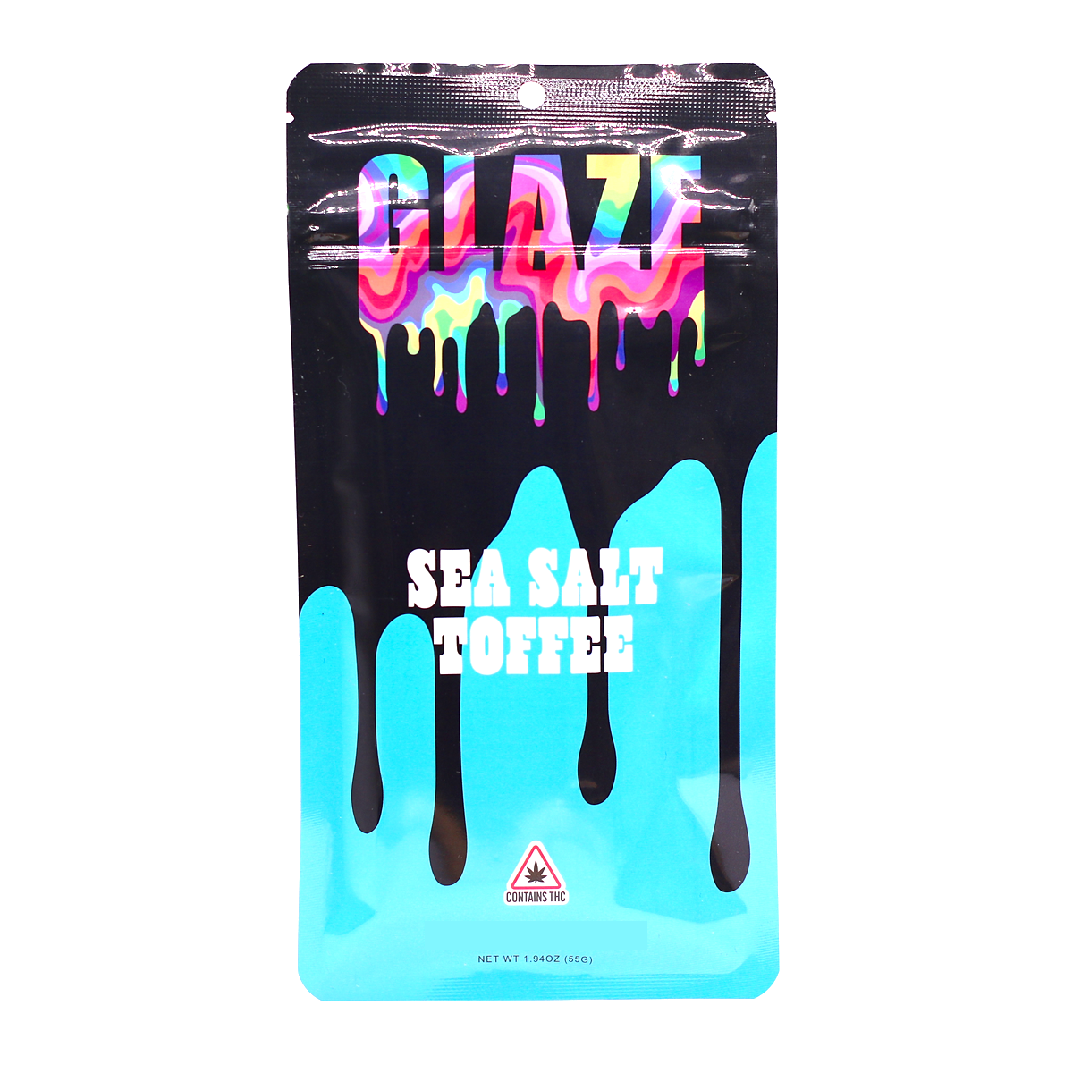 Photograph of product: Glaze - PB&J - Chocolate Bar - 100mg