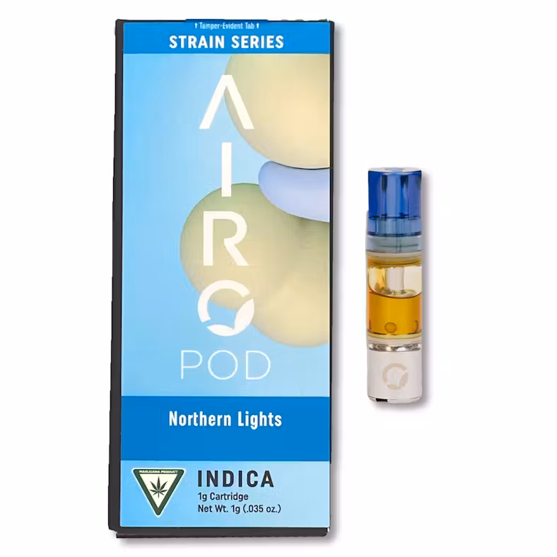 Photograph of product: Northern Lights - Airo - 1g Vape Cart