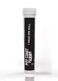 Photograph of product: Piff Coast Farms 1g Preroll - Grapefruit Chem