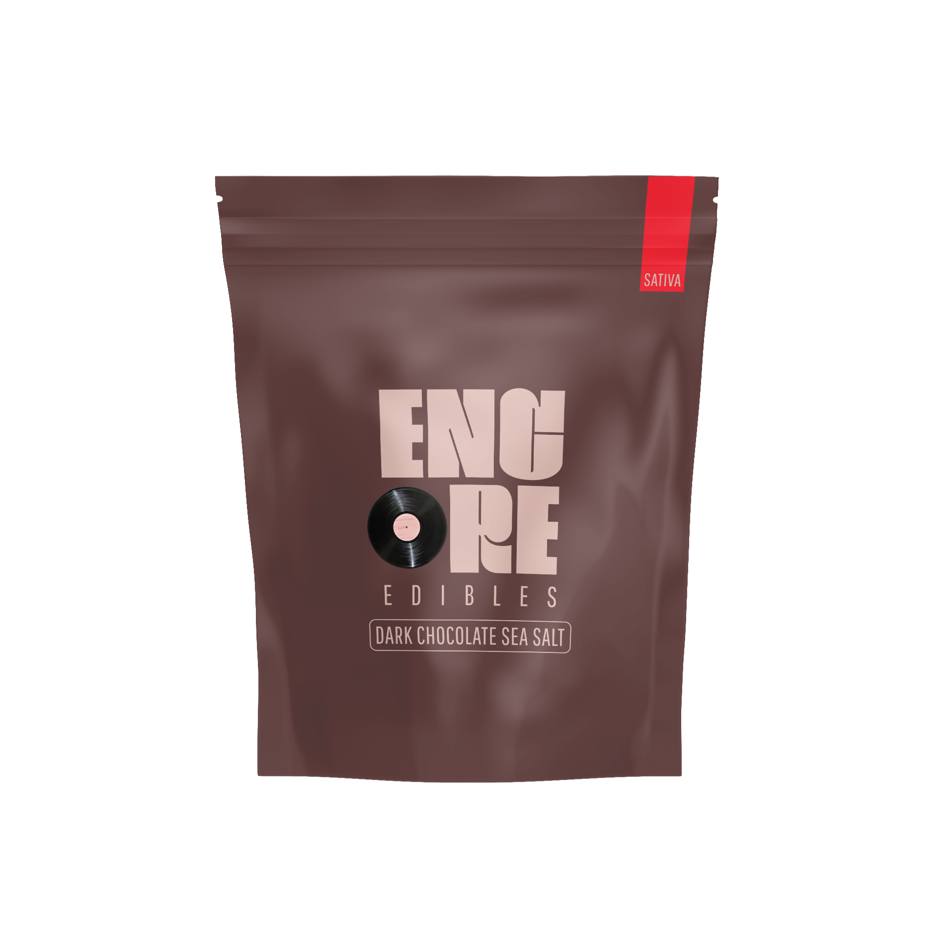 Photograph of product: Encore Edibles 10pk/100mg- Dark Chocolate Oui'd