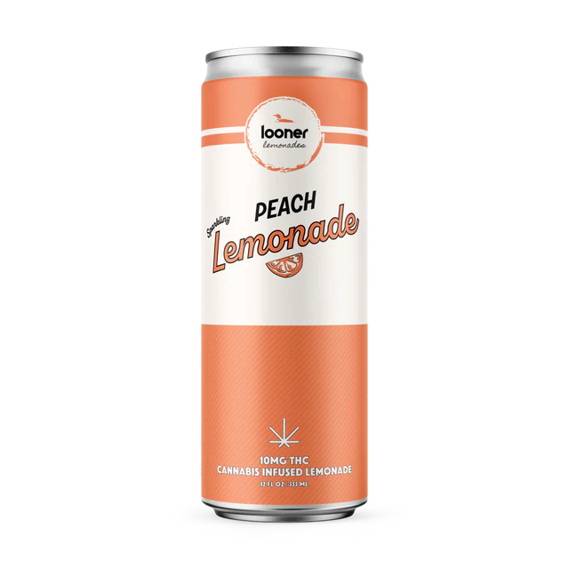 Photograph of product: Sparkling Peach Lemonade | 10mg
