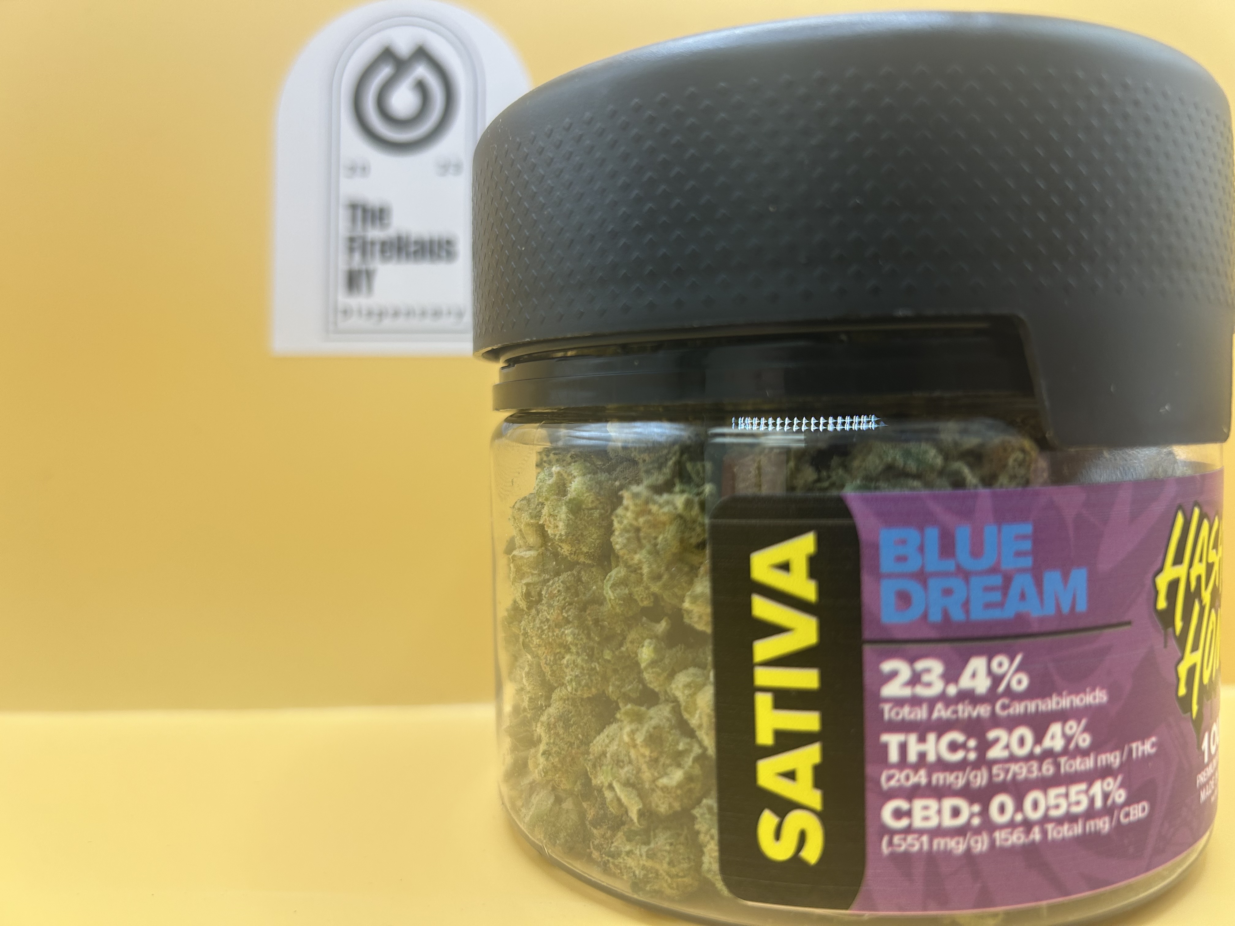 Photograph of product: au chocolatTAG HONEY I BLUE DREAM I Oui'd | 20.4% TH-oui | 28G FLOWER SMALLS