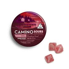 Photograph of product: Camino Sours Strawberry Sunset Gummies