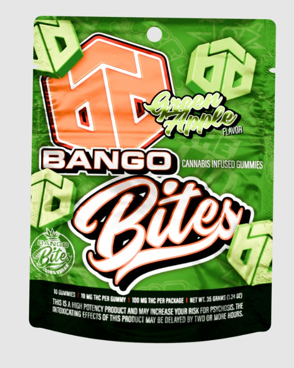 Photograph of product: GREEN APPLE | 100MG | 10PK